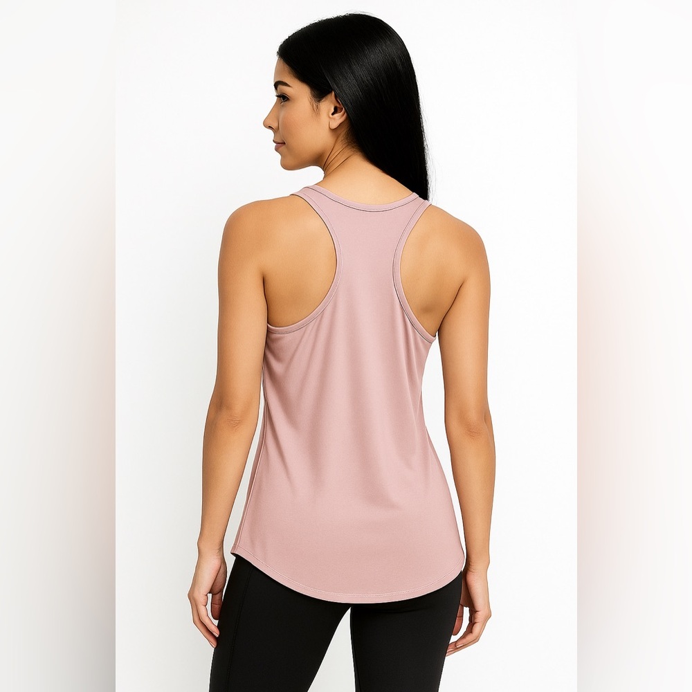Title:
Athleta Mauve Racerback Tank Top | Soft Stretch Activewear